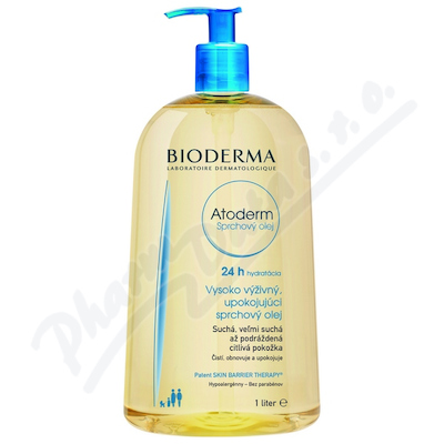 Bioderma Atoderm Sprchový olej—1 litr