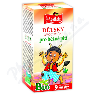 Apotheke Dětský čaj BIO ovocný—20x2 g