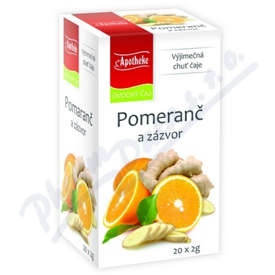 Apotheke Pomeranč a zázvor čaj—20x2 g
