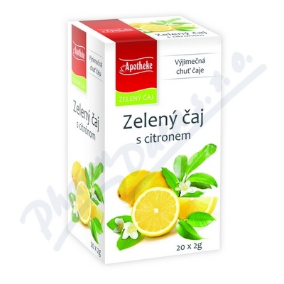 Apotheke Zelený čaj s citronem—20x2 g
