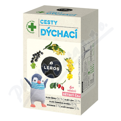 Leros Dětský čaj cesty dýchací—20x 2 g