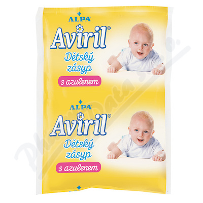 Aviril dětský zásyp s azulenem—sáček 100 g