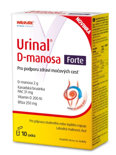 Walmark Urinal D-manosa Forte—10 sáčků