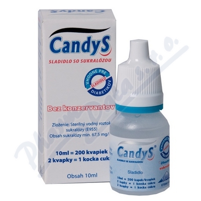 CandyS sladidlo se sukralózou—10ml