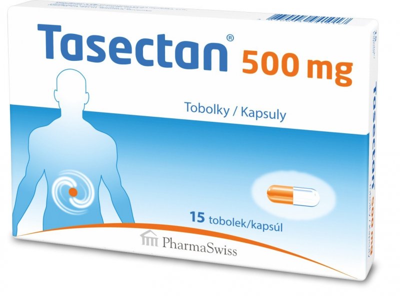 Tasectan 500 mg—15 ks tobolek