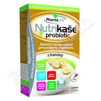 Nutrikaše Probiotic s banány 180 g