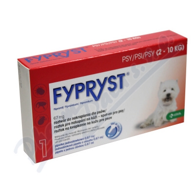 Fypryst Dogs spot-on pro psy 1 pipeta (0,67 ml)