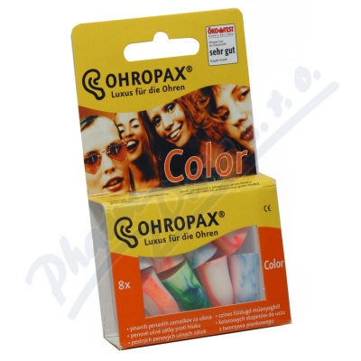 Chránič sluchu Ohropax Color—8 ks