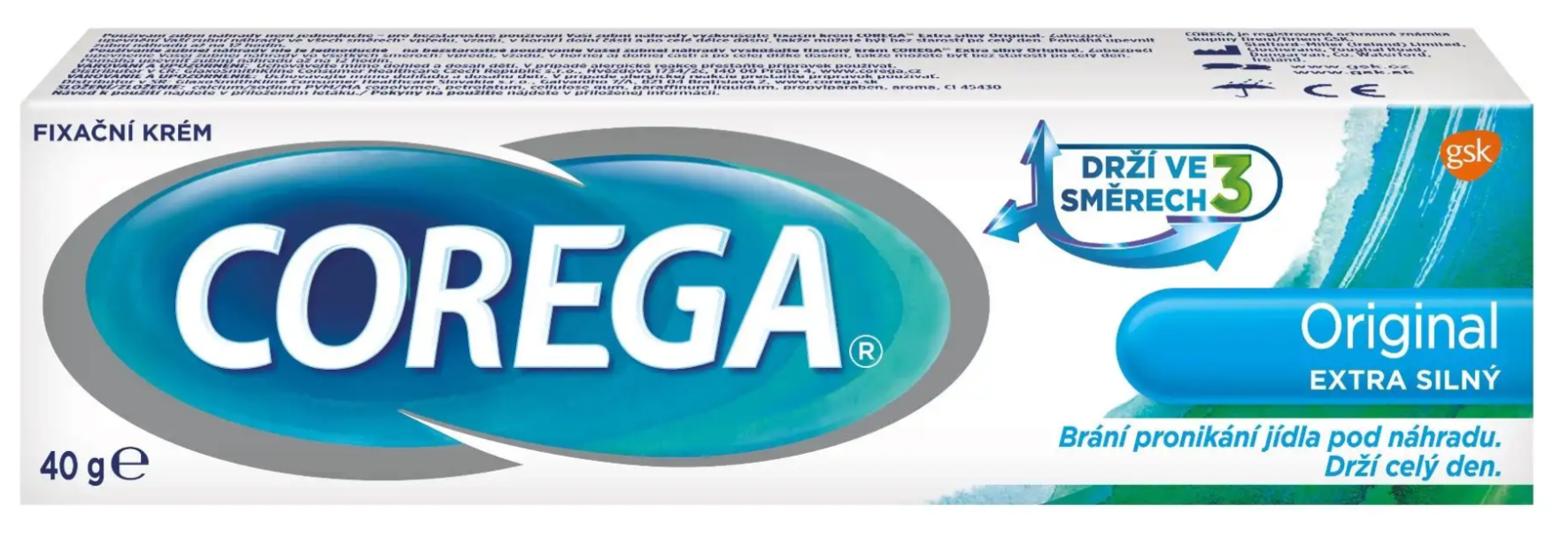 Corega Original extra silný 40 g