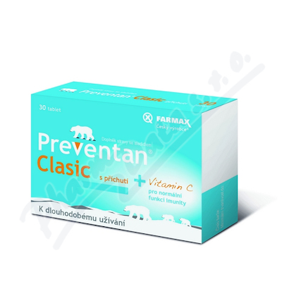 Preventan Clasic s příchutí—30 tablet