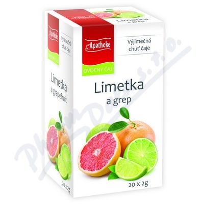 Apotheke Limetka a grep čaj—20x2 g