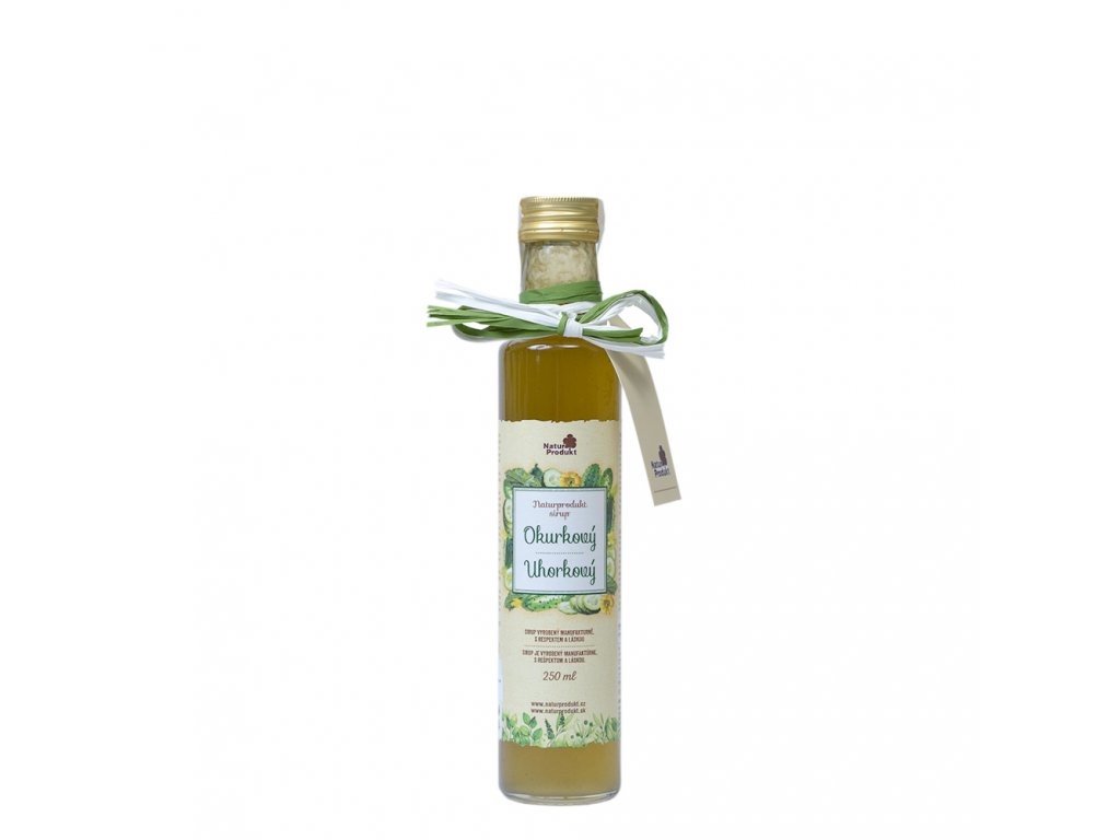 Naturprodukt Sirup Okurkový—250ml