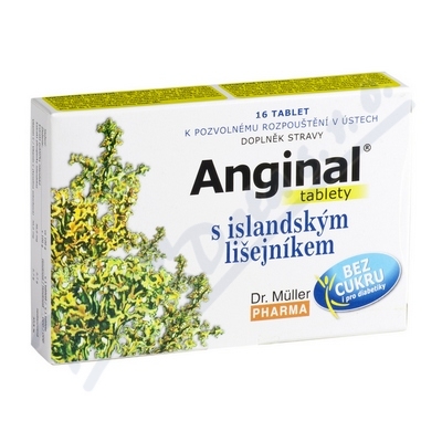 Anginal s island.lišejníkem—16 tablet