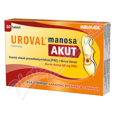 Walmark Uroval Manosa AKUT—10 tablet