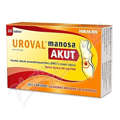 Walmark Uroval Manosa AKUT—20 tablet