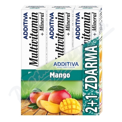 Sada Additiva MM 2+1 mango—šumivé tablety 30x20ks