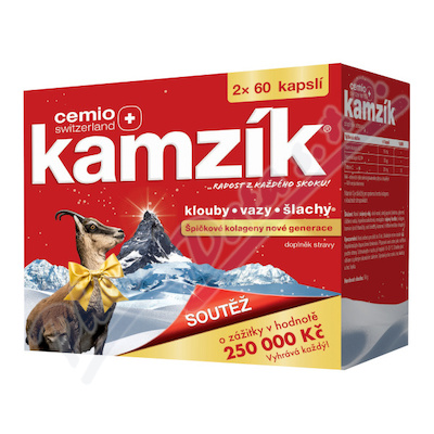 Cemio Kamzík dárek 2021 CZ—2 x 60 kapslí