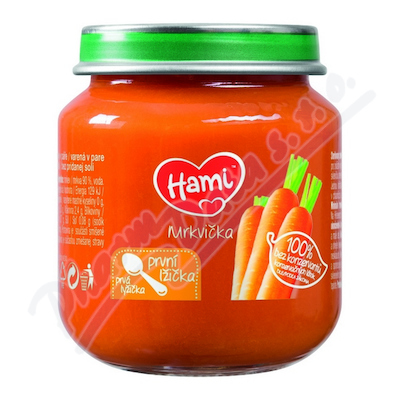 Hami První lžička mrkvička—125 g od 4. měsíce