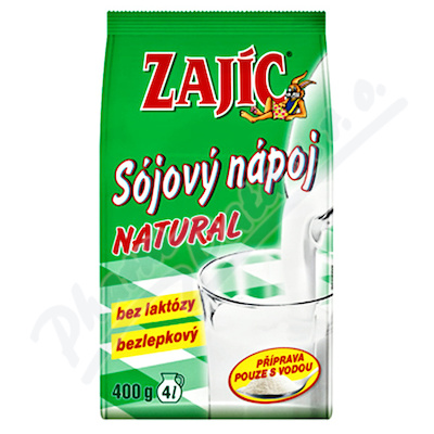 Zajíc Sójový nápoj NATURAL 400 g sáček