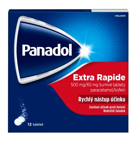 Panadol Extra Rapide 500mg 12 šumivých tablet