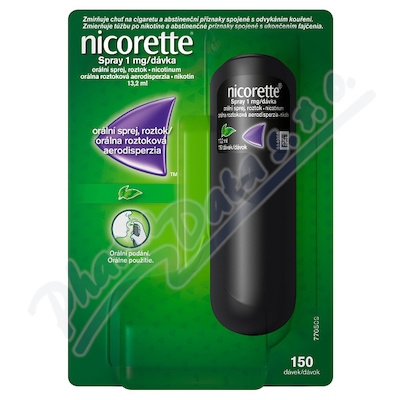 Nicorette Spray 1 mg/dávka—ústní sprej 1 x 13,2 ml