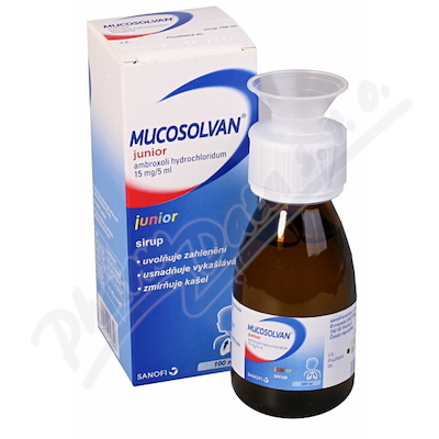 Mucosolvan Junior 15mg/5ml—sirup 100 ml