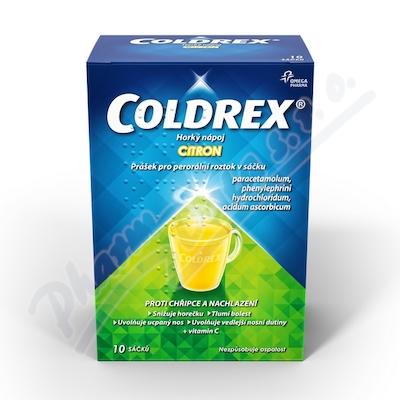 Coldrex Horký nápoj Citron—10 sáčků