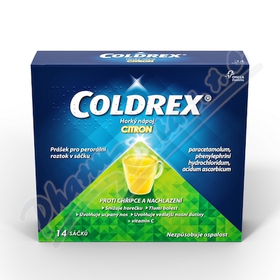 Coldrex Horký nápoj Citron—14 sáčků