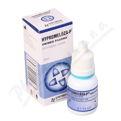 Hypromeloza - P oční kapky—10 ml