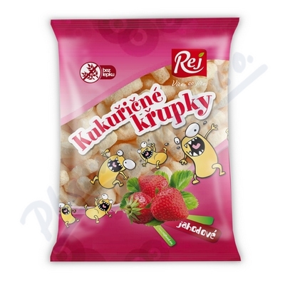 Kukuřičné křupky jahodové—90 g