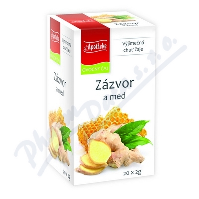 Apotheke Zázvor a med čaj—20x 2 g