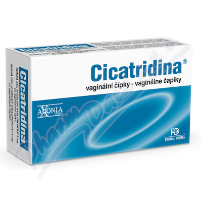 Cicatridina poševní čípky—10x 2 g