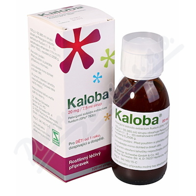 Kaloba 20 mg/7,5 ml sirup—100 ml
