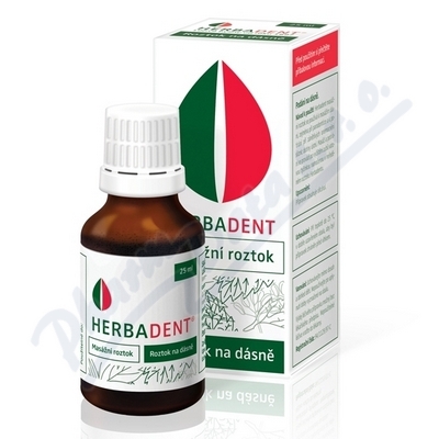 Herbadent Masážní roztok—25 ml