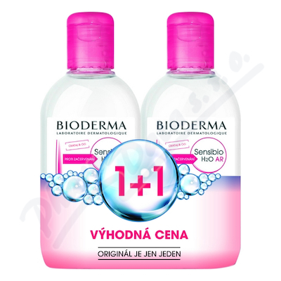 Bioderma Sensibio H2O AR—250 ml + 250 ml