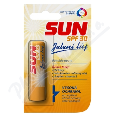 Pomáda na rty SPF 30 SUN 4,5g v blistru