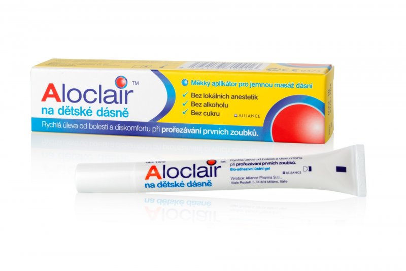 Aloclair na dětské dásně—10 ml