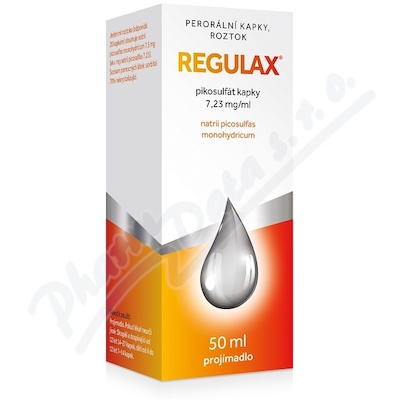 Regulax pikosulfát kapky—7,23mg/ml kapky 50ml