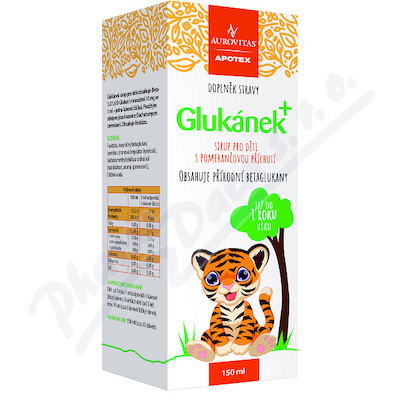 Glukánek sirup pro děti—150 ml