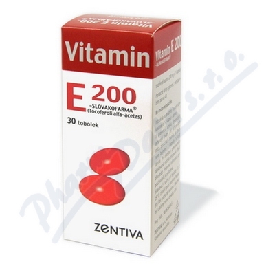 Vitamín E Zentiva 200mg 30 tobolek