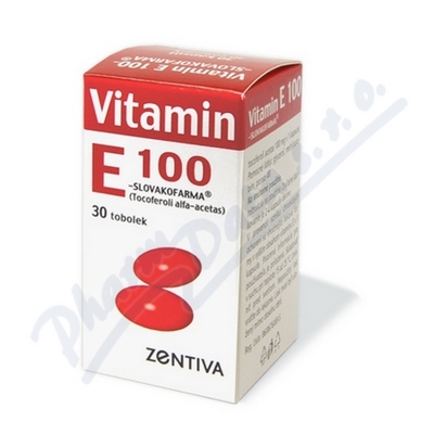 Vitamín E Zentiva 100mg 30 tobolek