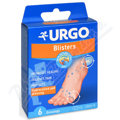 Urgo Blister Na Puchýře hydrokoloidní náplast 6 ks