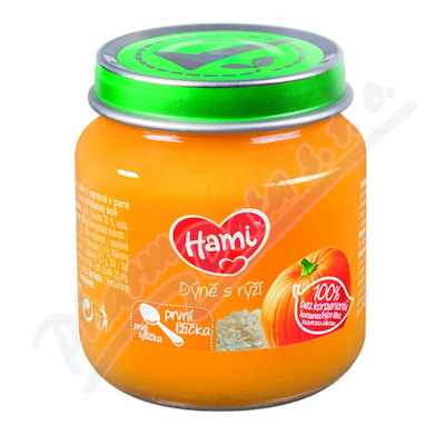 Hami příkrm Dýně s rýží 125 g