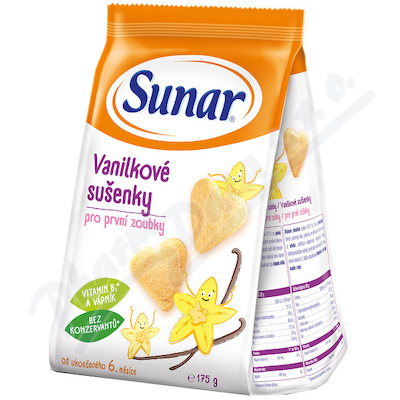 Sunar Vanilkové sušenky 175 g