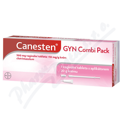 Canesten GYN Combi Pack—vaginální tableta a krém
