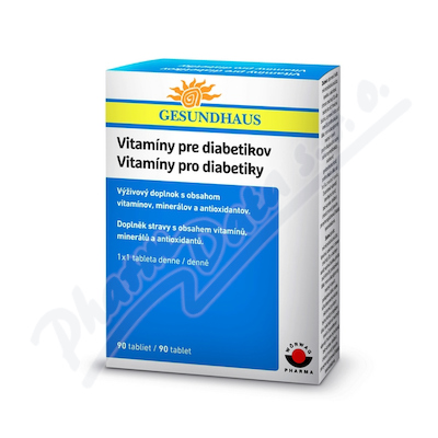 Vitamíny pro diabetiky—90 tablet