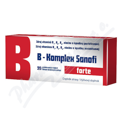 B-komplex forte Sanofi—20 tablet