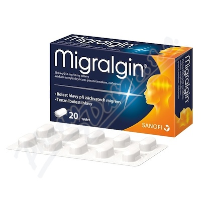 Migralgin 250/250/50mg—20 tablet (2x10)