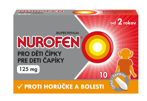 Nurofen Pro Děti 125mg—10 čípků