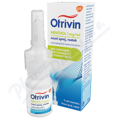 Otrivin Menthol 1mg/ml—nosní sprej 10ml